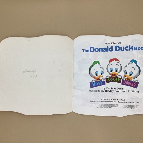 1964 Donald Duck book - Picture 2 of 4